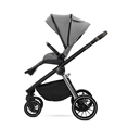 Carrozzina combinata BIANCA 3in1 con cestino estivo GREY